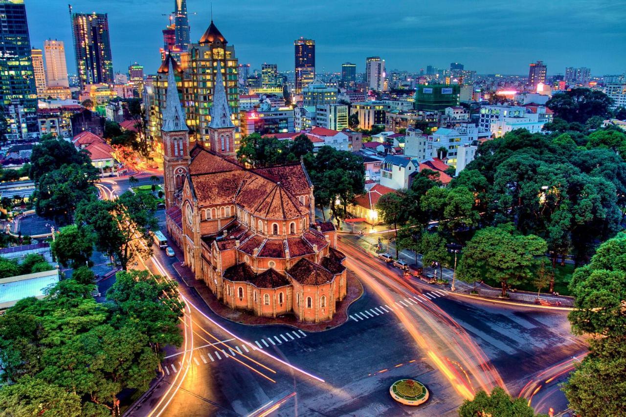 J&K Hotel Ho Chi Minh-stad Buitenkant foto